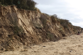 Damage to Berrow Dunes after 2019 winter storms