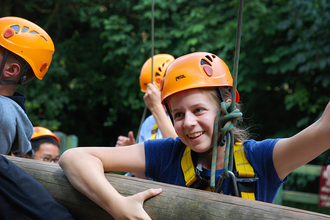 Climbing at Kilve Court