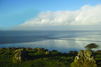 A view over the Severn Estuary from Brean Down