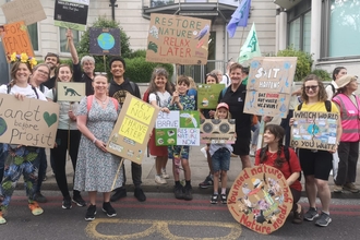 SWT at Restore Nature Now march 2024