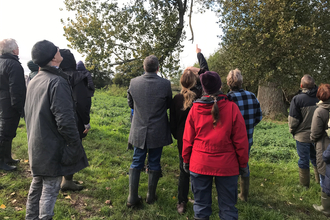 Patrons visit to Honeygar Farm with CEO Georgia Dent and Head of Nature Recovery, Simon Clarke