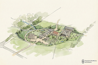 Honeygar masterplan illustration