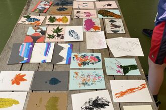 Lino printing