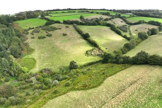 View from the Western corner of Haddon Hill, Somerset
