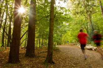 Exercising in nature