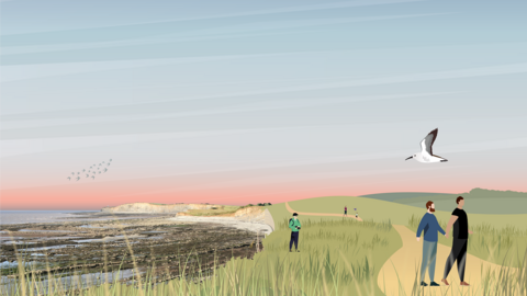 Wilder Somerset coastal image
