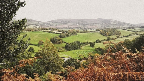 Views over Horner, Exmoor