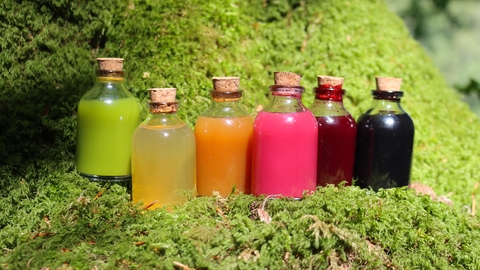 Ibby Lanfear's natural inks from foraged materials