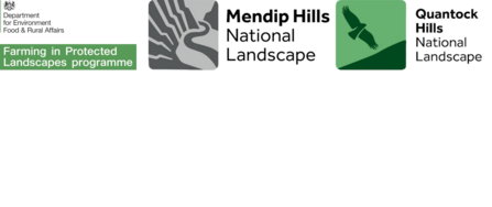 National Landscapes and DEFRA logos