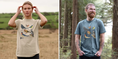 Join in June T-shirt being modelled by two people
