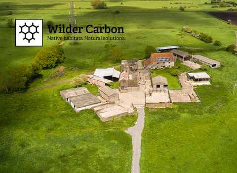 Honeygar from above with Wilder Carbon logo